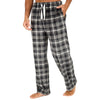 Cargo Bay Mens Polished Fleece Check Lounge Pants