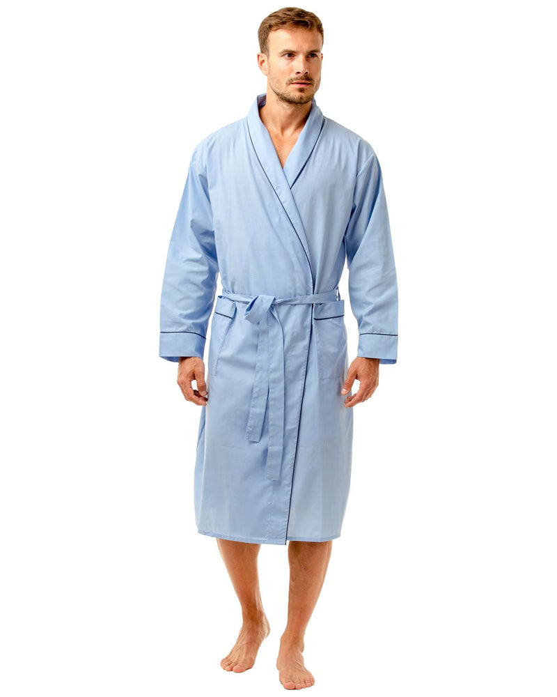 Sleepy Joes Mens Lightweight Traditional Robe