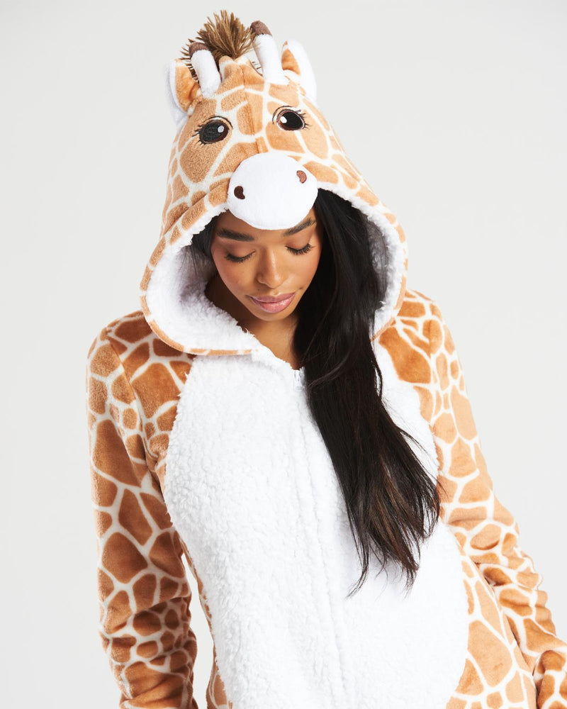 Loungeable Womens Giraffe Onesie