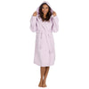 Forever Dreaming Womens Hooded Towelling Bathrobe