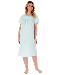 Slenderella Womens Polycotton Short Sleeve Nightdress