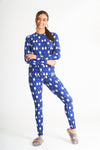 Loungeable Womens Navy Penguins Pyjamas