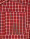 Walker Reid Mens 100% Woven Cotton Check Pyjamas