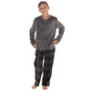 Cargo Bay Boys Polished Fleece Check Pyjamas