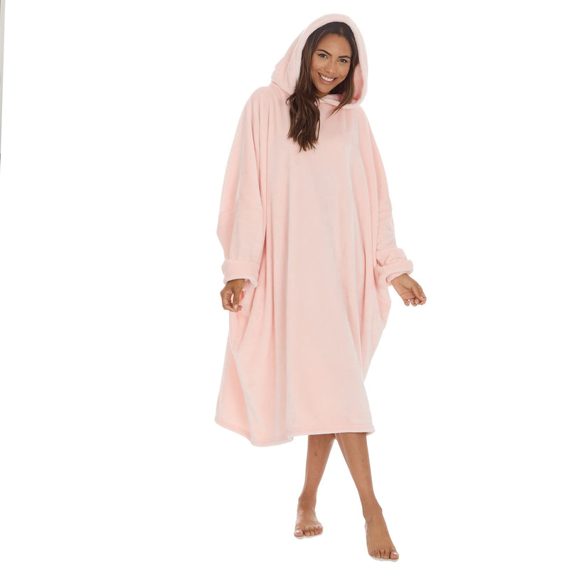 Slumber Party Womens Long Snuggle Hoodie