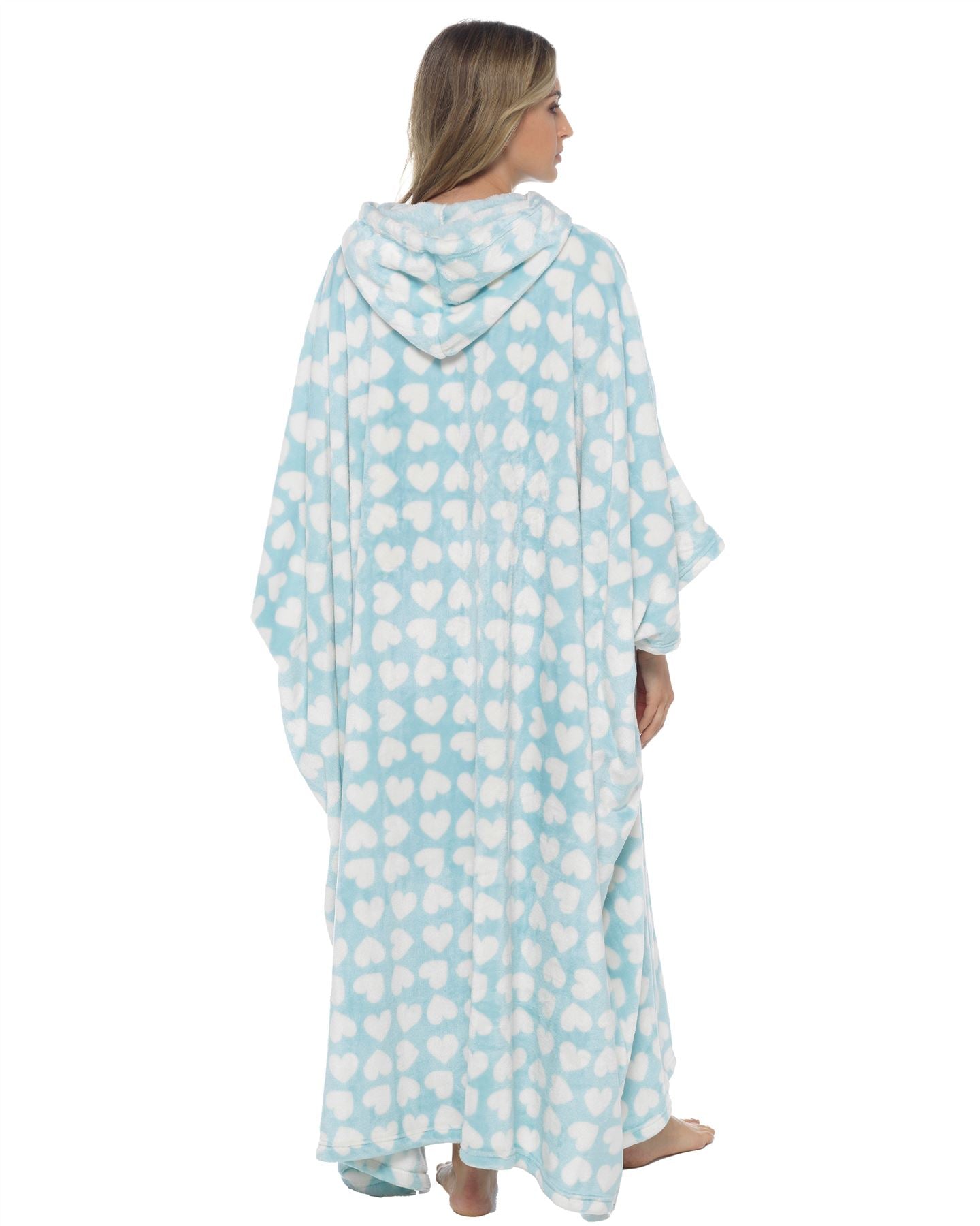 Undercover Womens Oversized Hooded Blanket Poncho