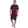 Cargo Bay Mens Contrast Piping Short Jersey Pyjamas