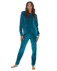 Forever Dreaming Womens Shimmer Fleece Pyjamas