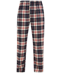 Walker Reid Mens Brushed Cotton Check Tailored Pyjamas