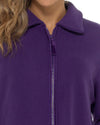 Undercover Womens Zip Fleece Dressing Gown