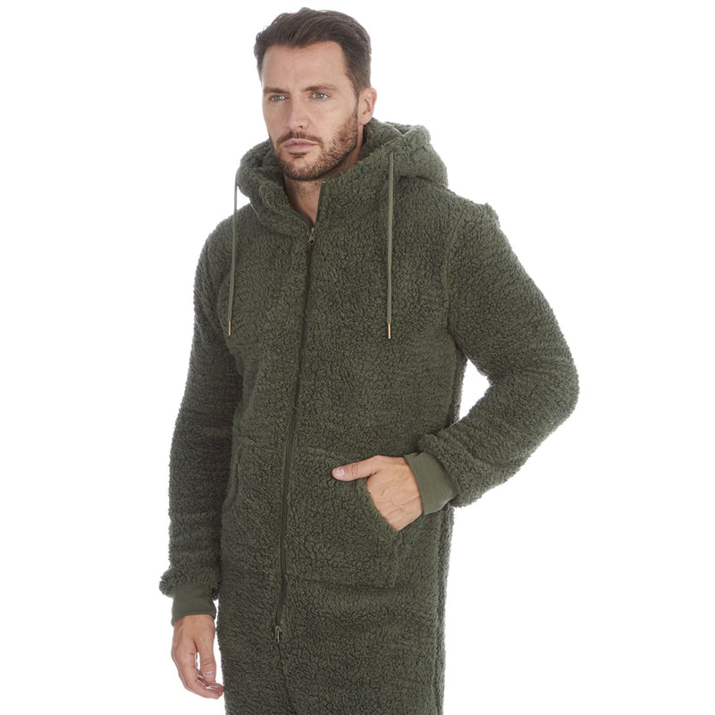 Cargo Bay Mens Borg Fleece Onesie