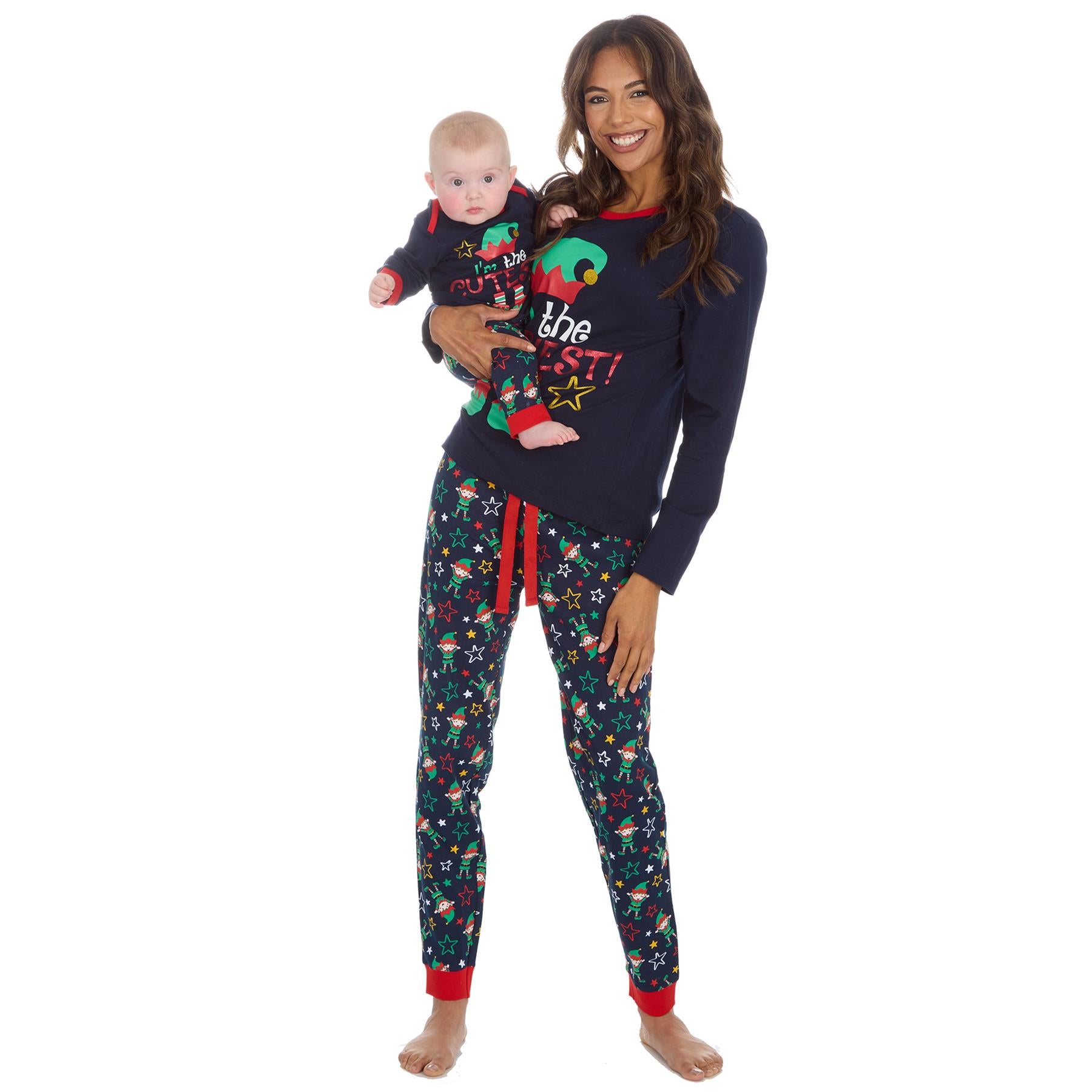 Womens Elf Christmas Pyjamas