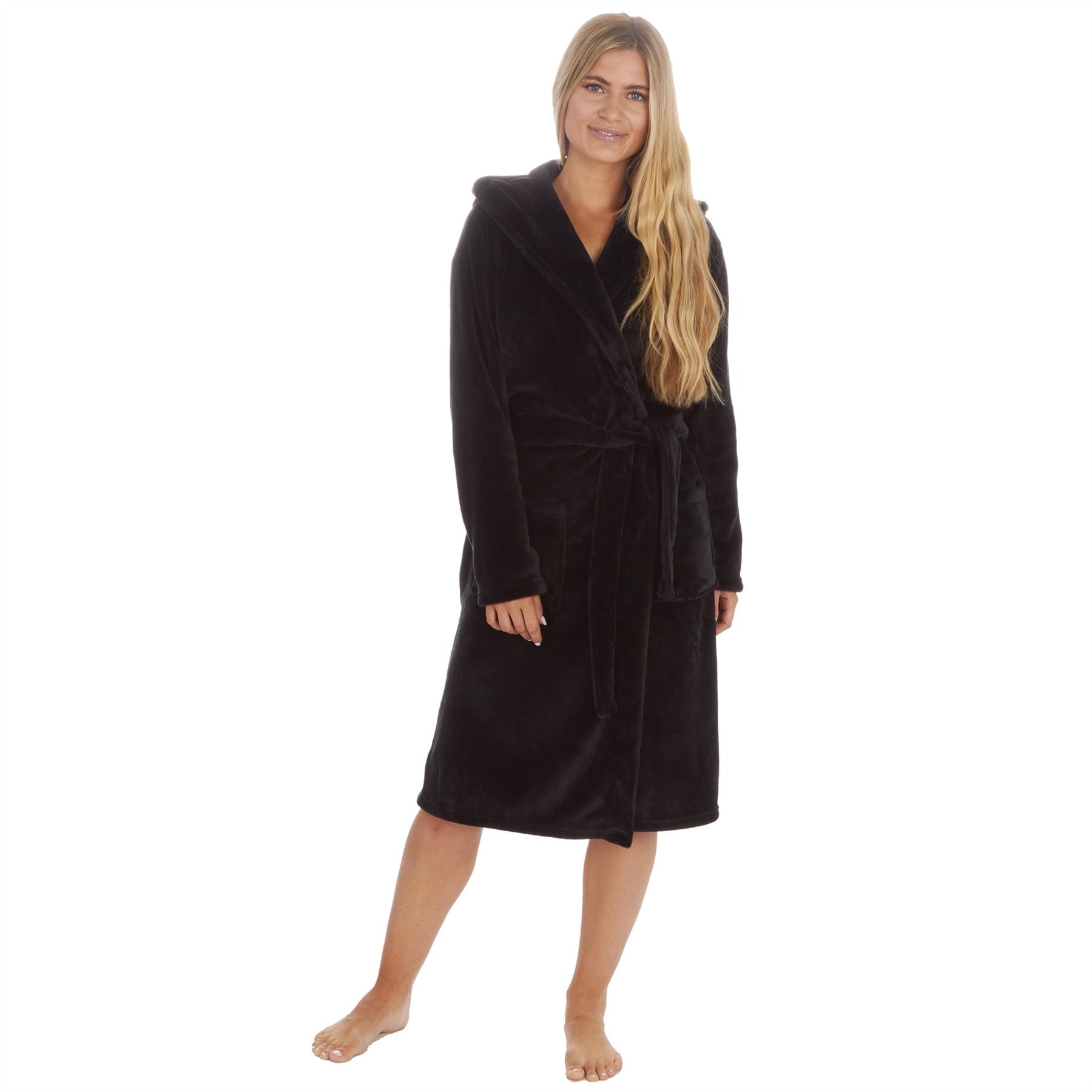 Forever Dreaming Womens Hooded Dressing Gown