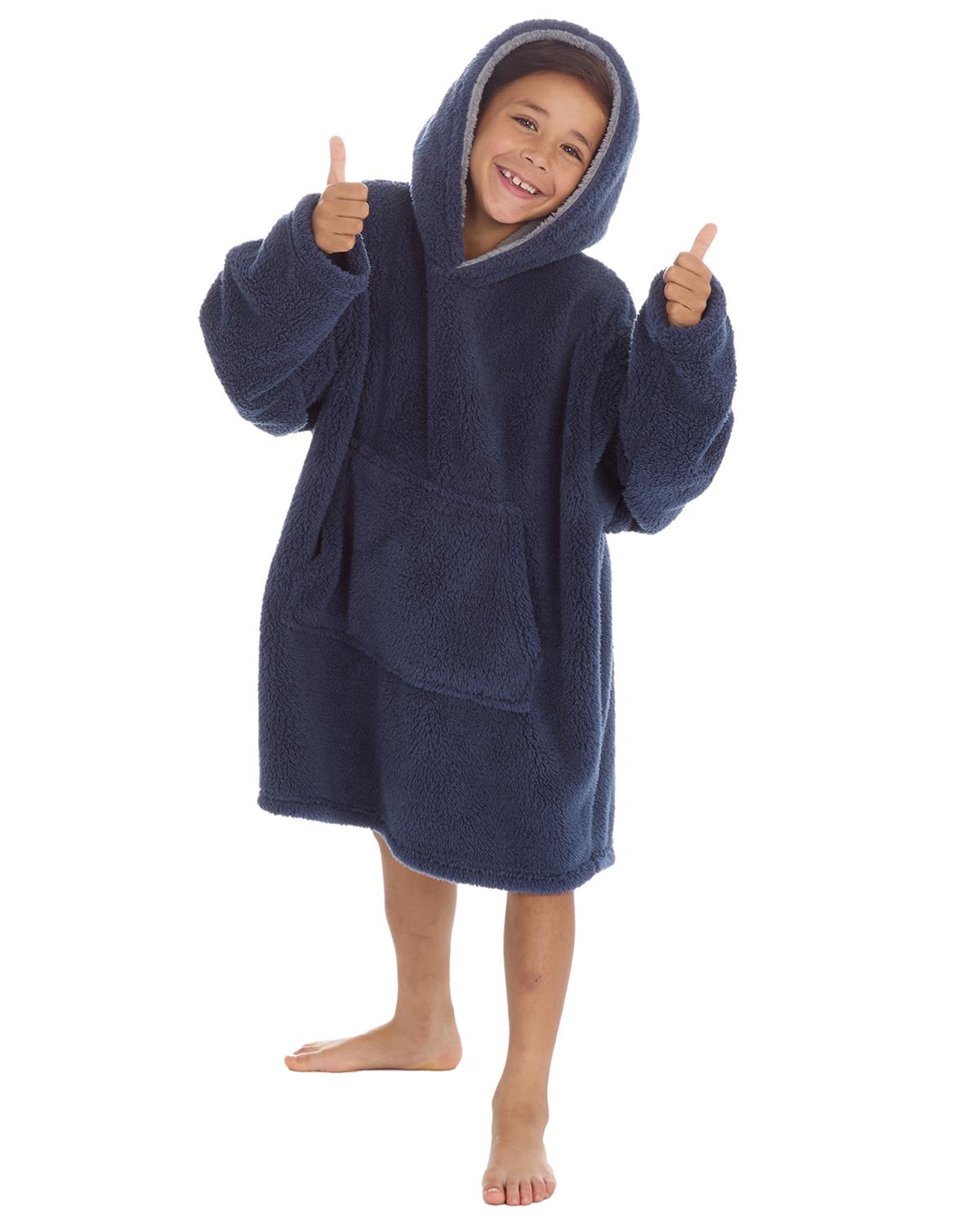 Huggable Boys Snuggle Fleece Oversized Hoodie