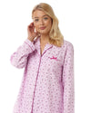 Lady Olga Womens Holly Winceyette Long Sleeve Pyjamas