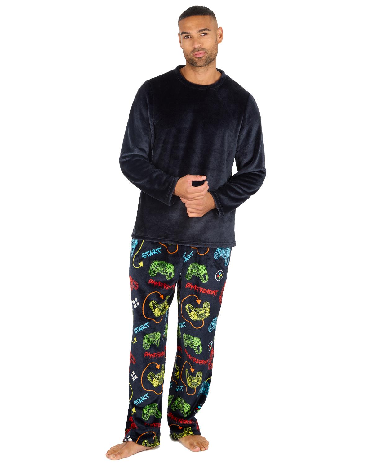 Cargo Bay Mens Polished Fleece Gaming Pyjamas