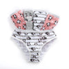 5 Pairs Girls Panda Cotton Knickers