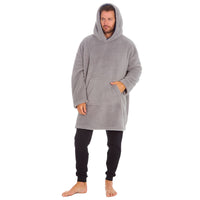 Huggable Mens Snuggle Fleece Oversized Hoodie