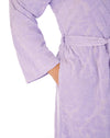 Slenderella Womens Floral Embossed Dressing Gown