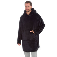 Huggable Mens Polished Fleece Oversized Hoodie