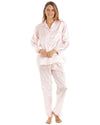 Lady Olga Womens Satin Pyjamas