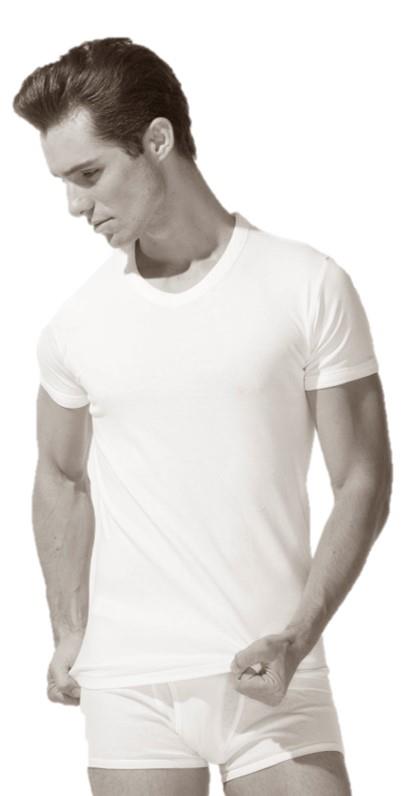 Walker Reid Mens 2 Pack 100% Cotton Short Sleeve Top