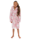 Slumber Hut Girls Star Print Borg Dressing Gown