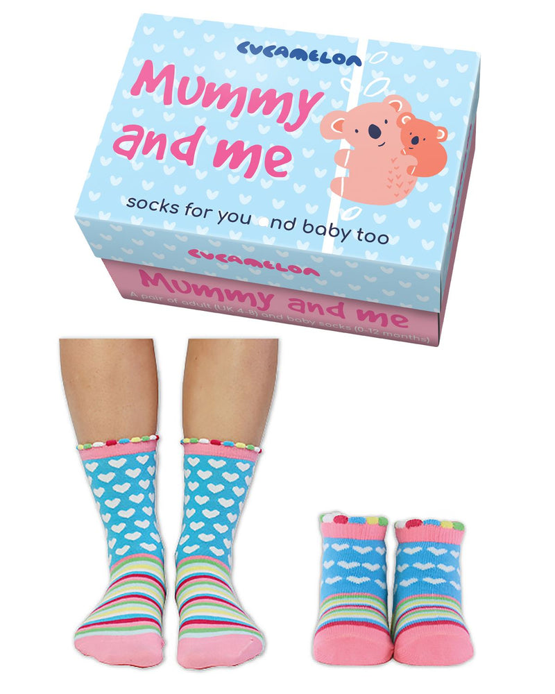 Cucamelon Mummy & Me Socks Gift Box