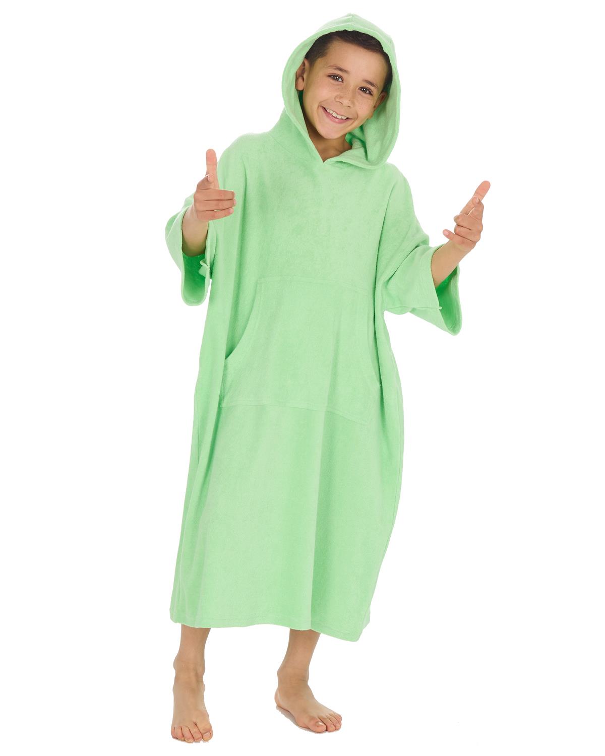 Huggable Kids Hooded Towelling Poncho