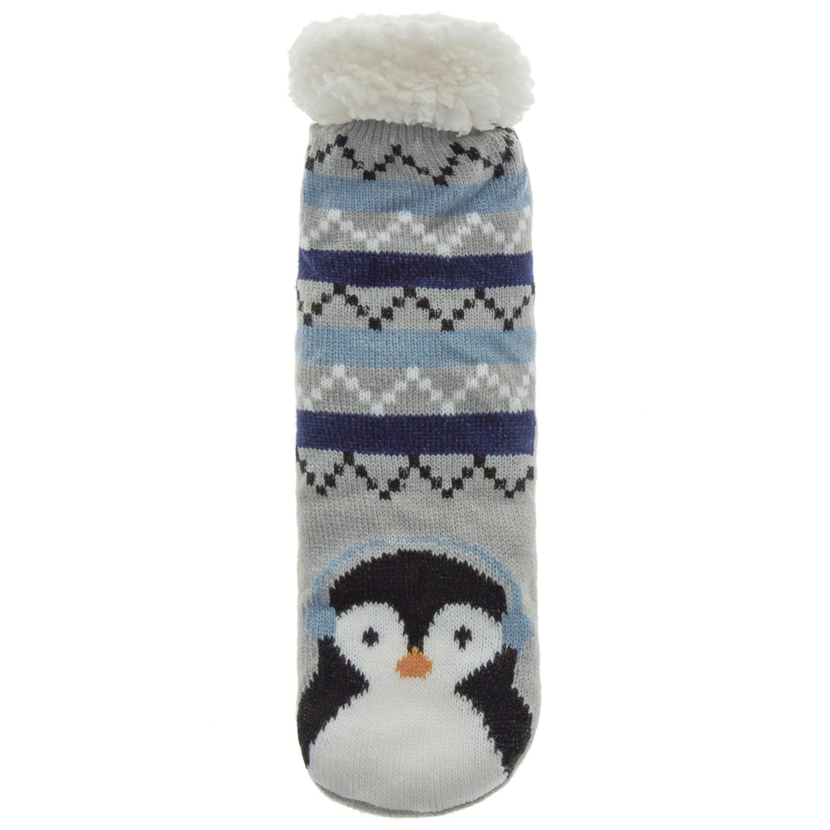 Forever Dreaming Womens Penguin Slipper Socks