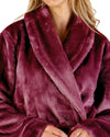 Slenderella Womens Luxury Flannel Fleece 48" Robe