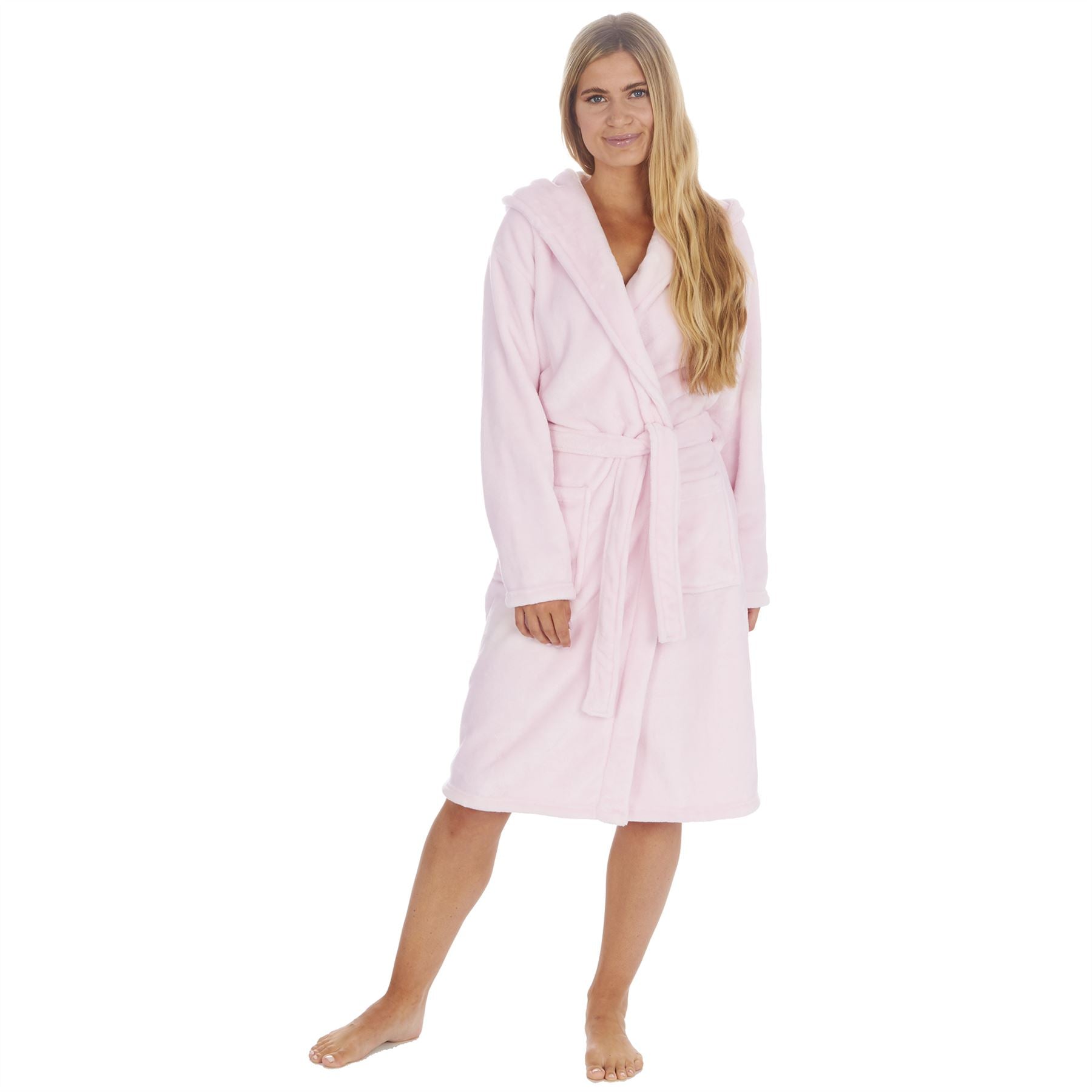 Forever Dreaming Womens Hooded Dressing Gown