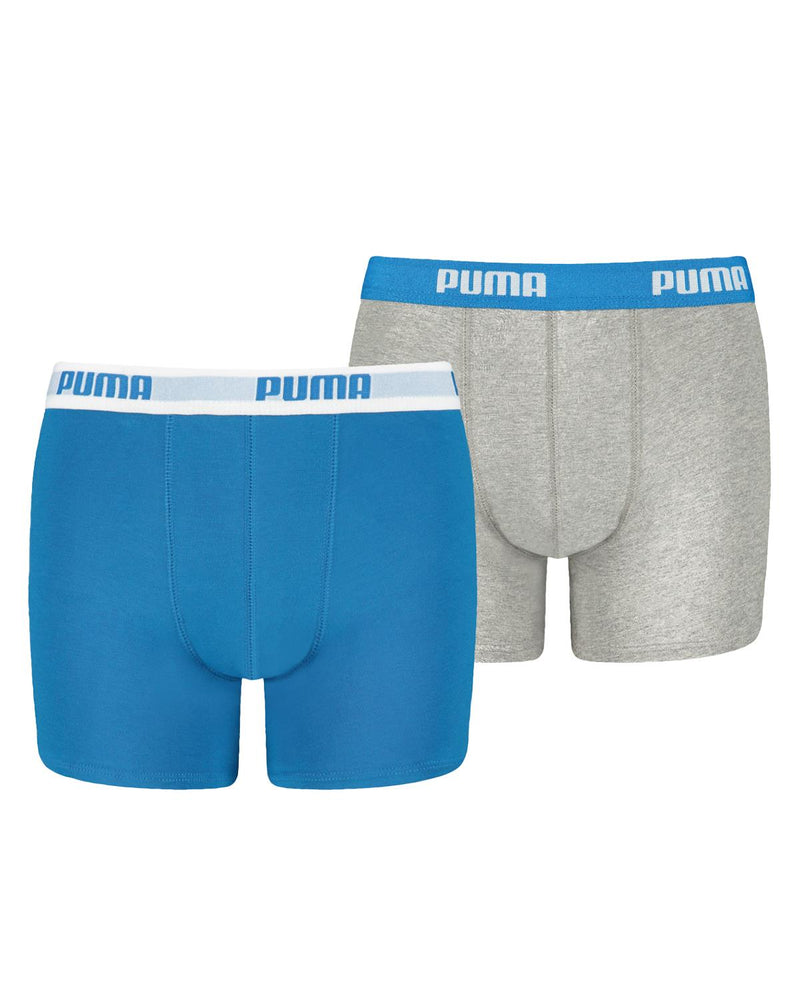 Puma Boys 2 Pack Cotton Basic Boxer Short