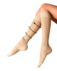 Pretty Legs Silky Smooth Compression Socks