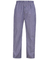 Walker Reid Mens Woven Cotton Stripe Tailored Pyjamas