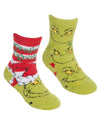 The Grinch Kids 2 Pack Christmas Cosy Socks