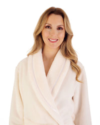 Slenderella Womens Luxury Flannel Fleece 48" Robe