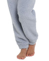 Slumber Hut Womens Grey Borg Quarter Zip Pyjamas