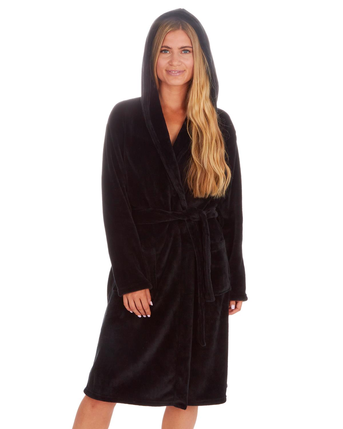 Forever Dreaming Womens Hooded Dressing Gown