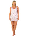 La Marquise Womens Orchid Silkyknit Short Pyjamas