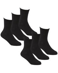 6 Pairs Kids Bamboo Ankle Socks