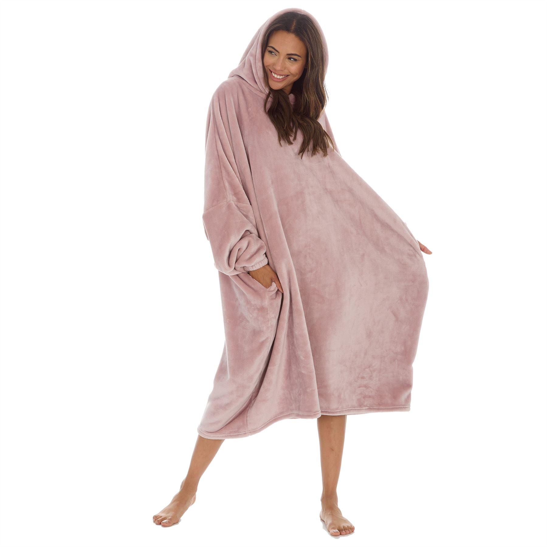 Huggable Womens Long Snuggle Hoodie