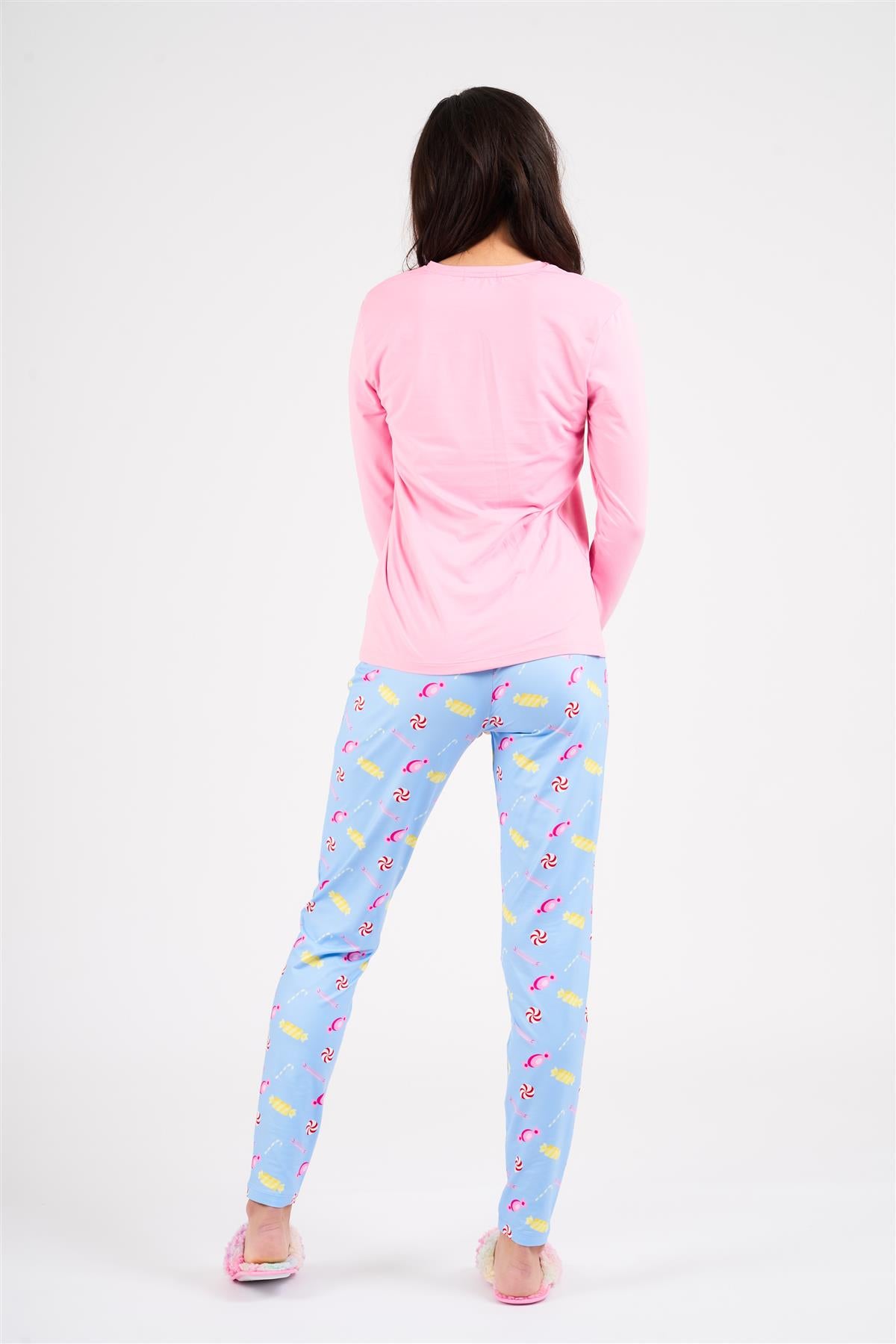 Loungeable Womens Pink Sweet Dreams Pyjamas