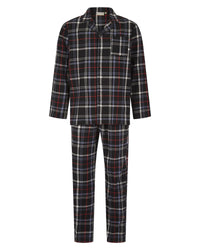 Walker Reid Mens Brushed Cotton Tailored Pyjamas