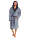 Undercover Mens Sherpa Fleece Dressing Gown