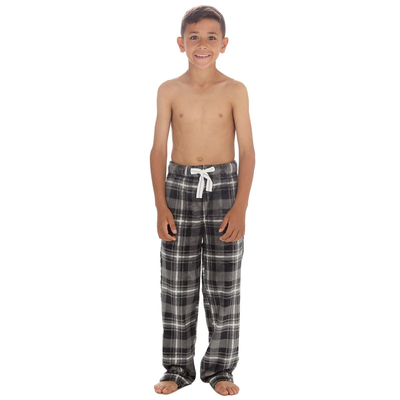 Cargo Bay Boys Polished Fleece Check Lounge Pants