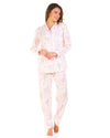 La Marquise Womens Primrose in Bloom Jersey Button Pyjamas