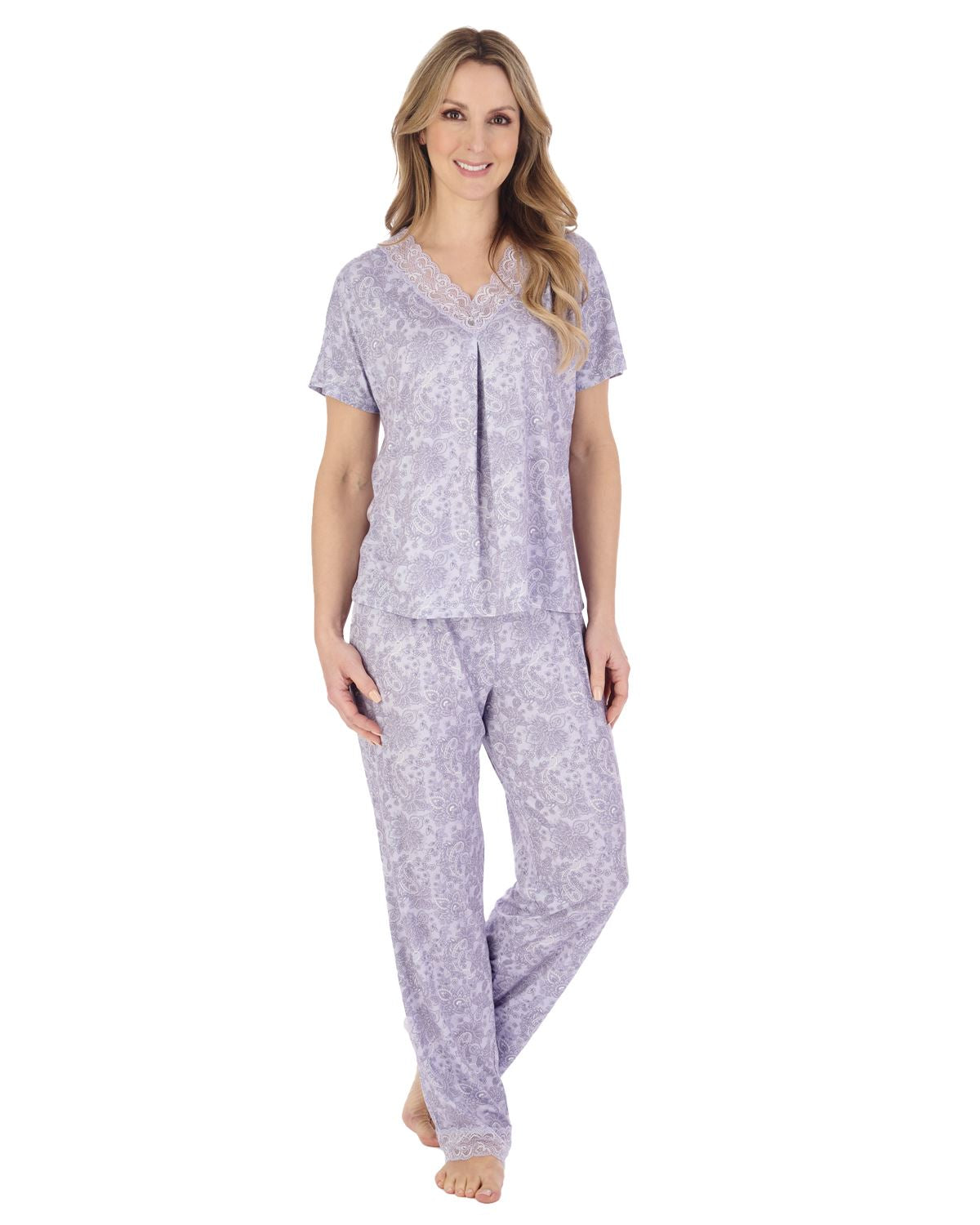 Gaspé Womens Supersoft Short Sleeve Pyjamas