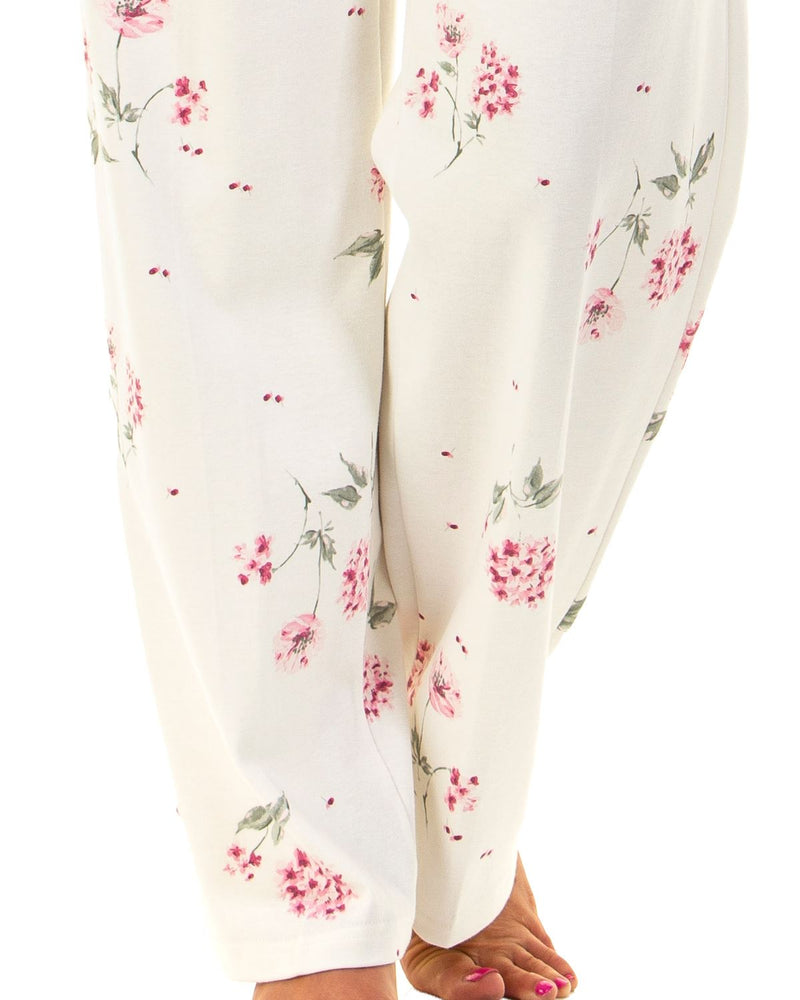 Sue Marks Womens Florence Floral Button Pyjamas