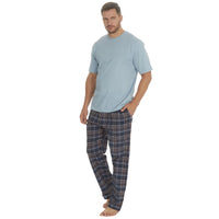 Cargo Bay Mens Short Sleeve Check Pyjamas